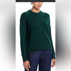J Crew Rugged Merino Green Sweater